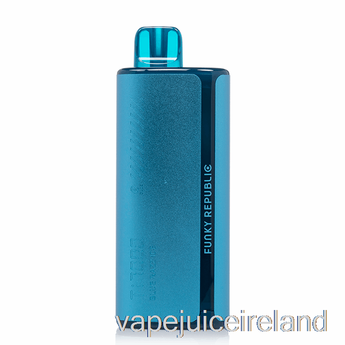 Vape Juice Funky Lands Ti7000 Disposable Blue Razz Ice